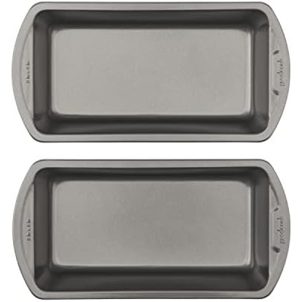 GoodCook Set of 2 Medium Non-Stick 8” x 4” Bread Loaf Pans – Loaf Bread Pan